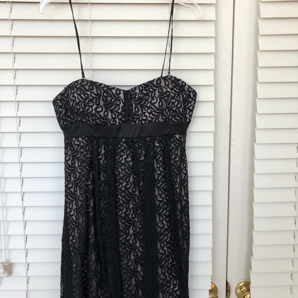 NWT Nine West Black Lace Dress Cocktail Size 10